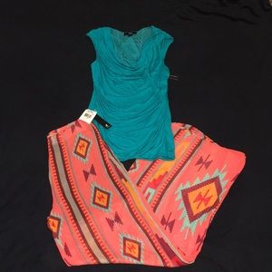 NWT ing collection Wide Leg Pants
